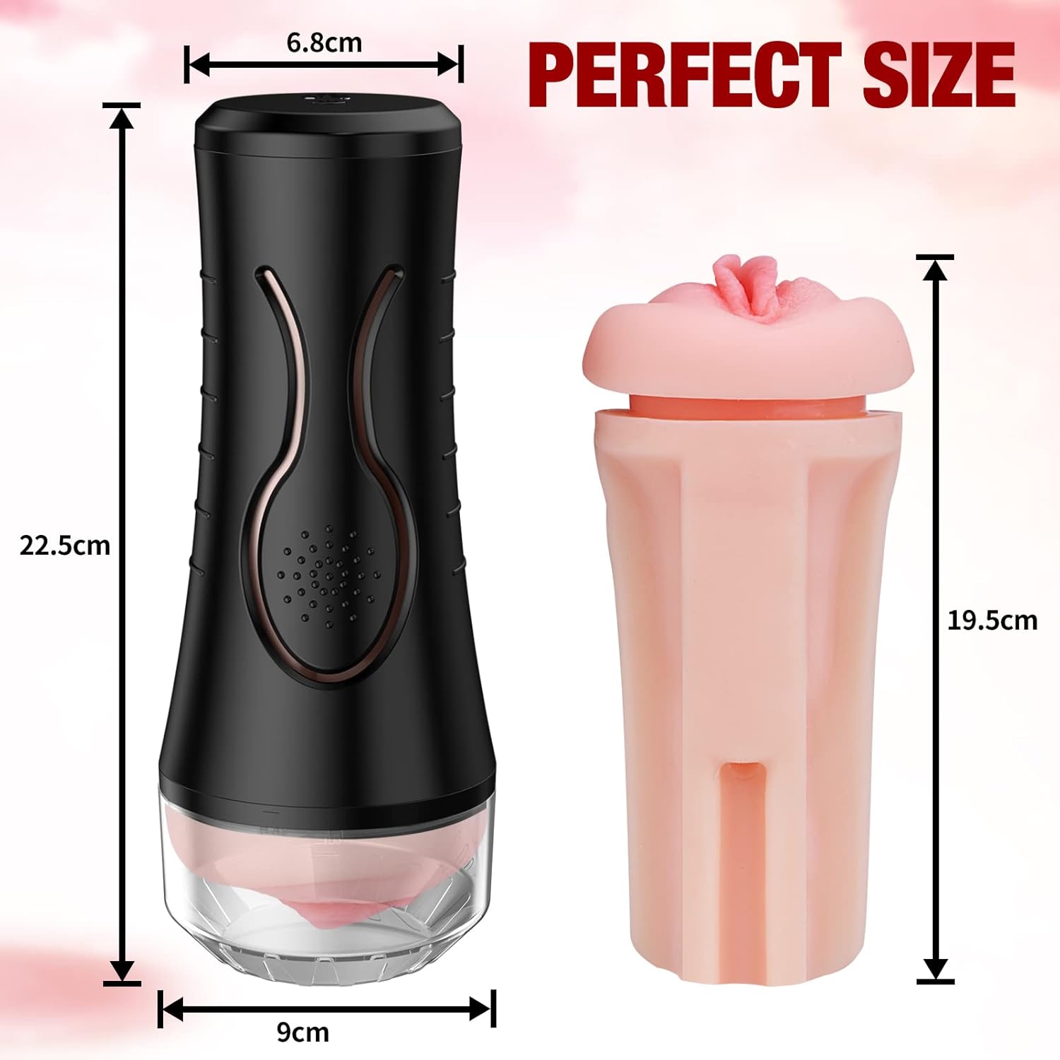 Vibrating Masturbator Sex Toy for Men thumbnail 2
