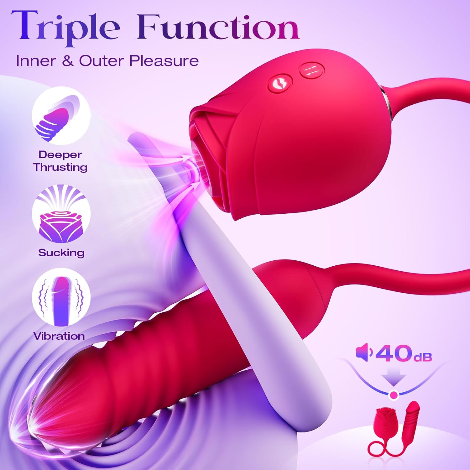 Vibrator Dildo Sex Toy for Women thumbnail 3