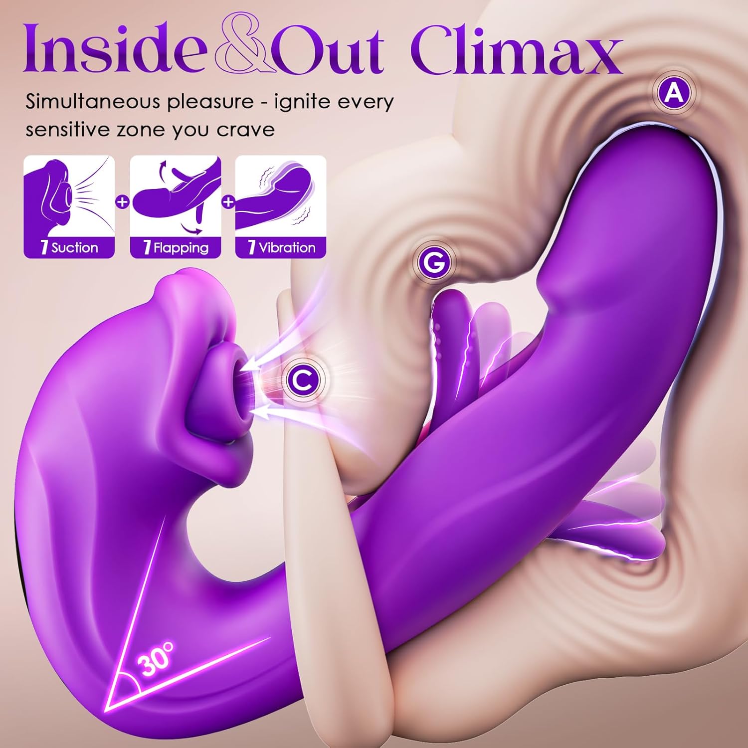 Nipple Vibrator Sex Toy for Women thumbnail 3
