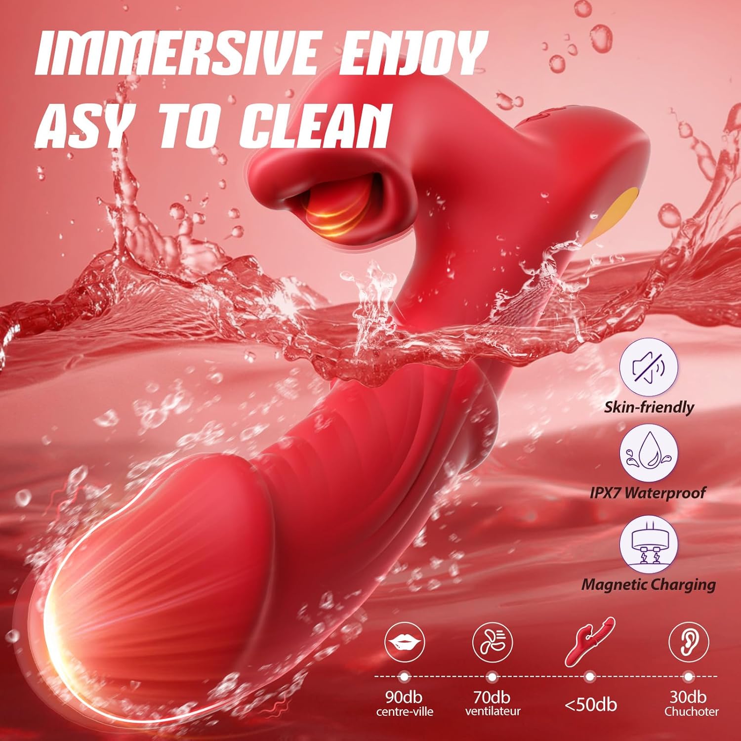 Thrusting Vibrator Sex Toy for Women thumbnail 2