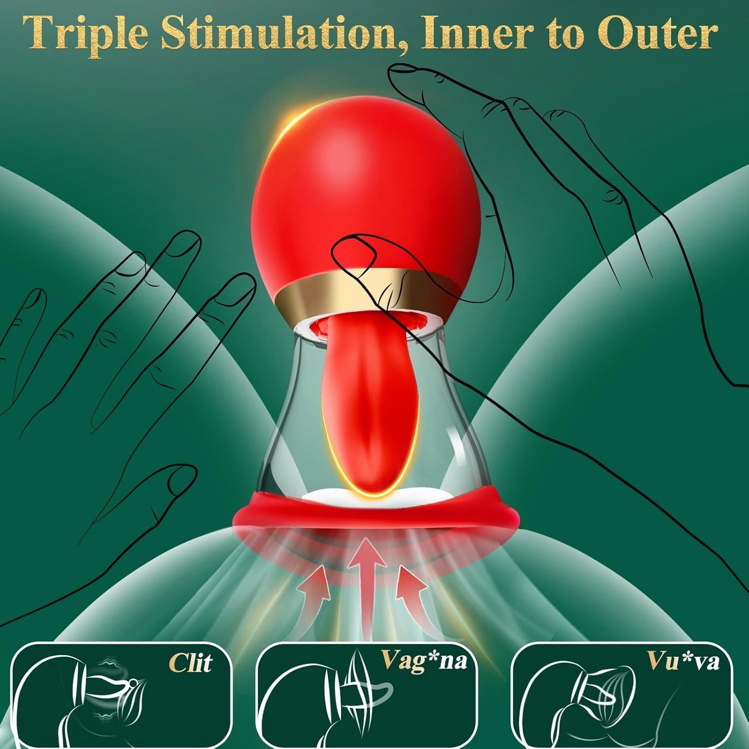 5-in-1 Vibrator Sex Toy for Women thumbnail 2