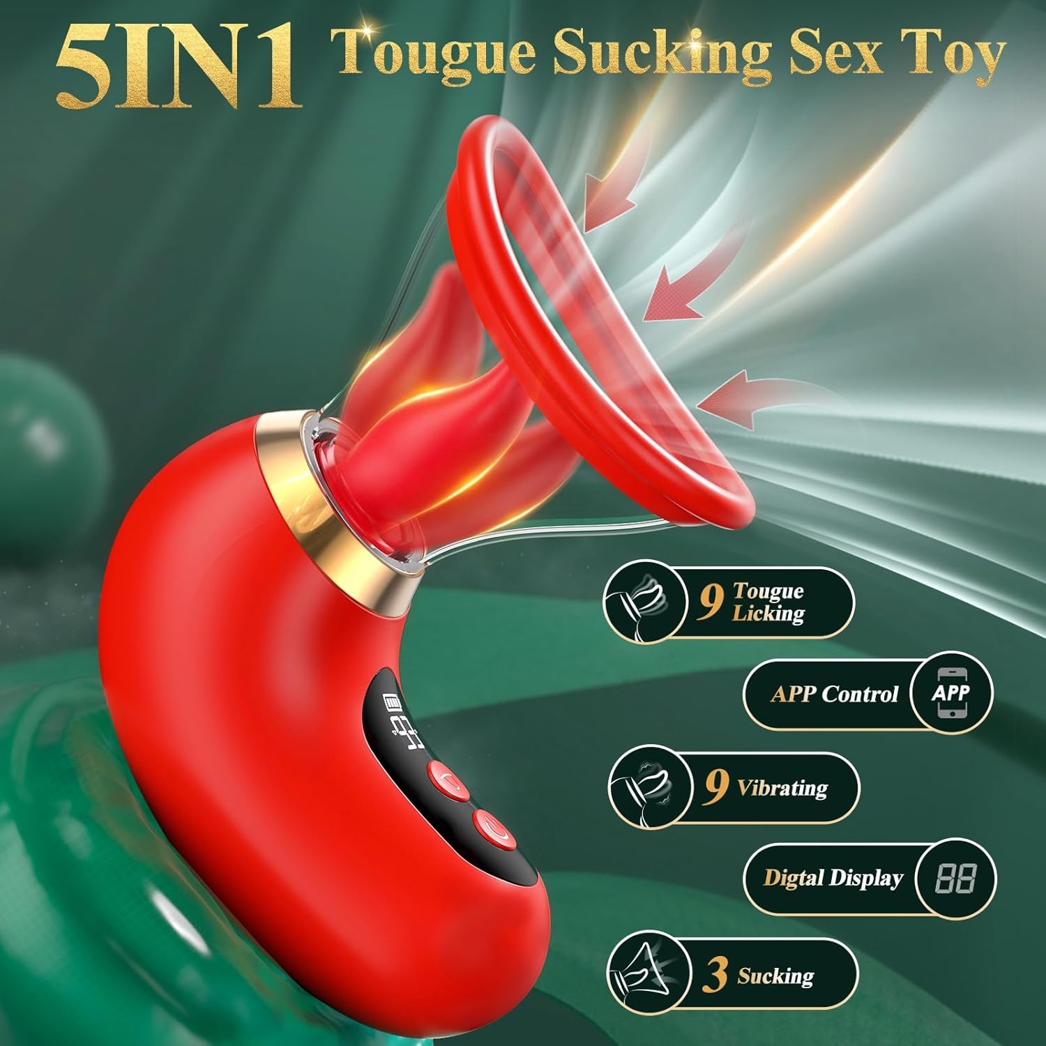 5-in-1 Vibrator Sex Toy for Women thumbnail 3