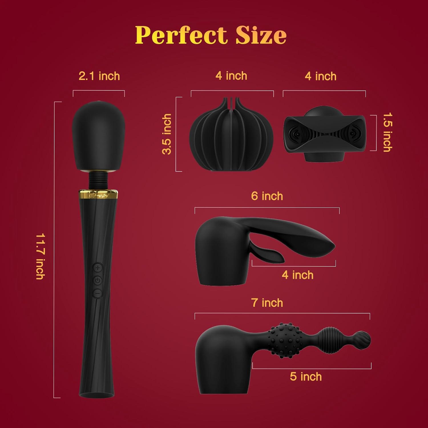 Wand Massager Vibrator Kit for Couples thumbnail 2