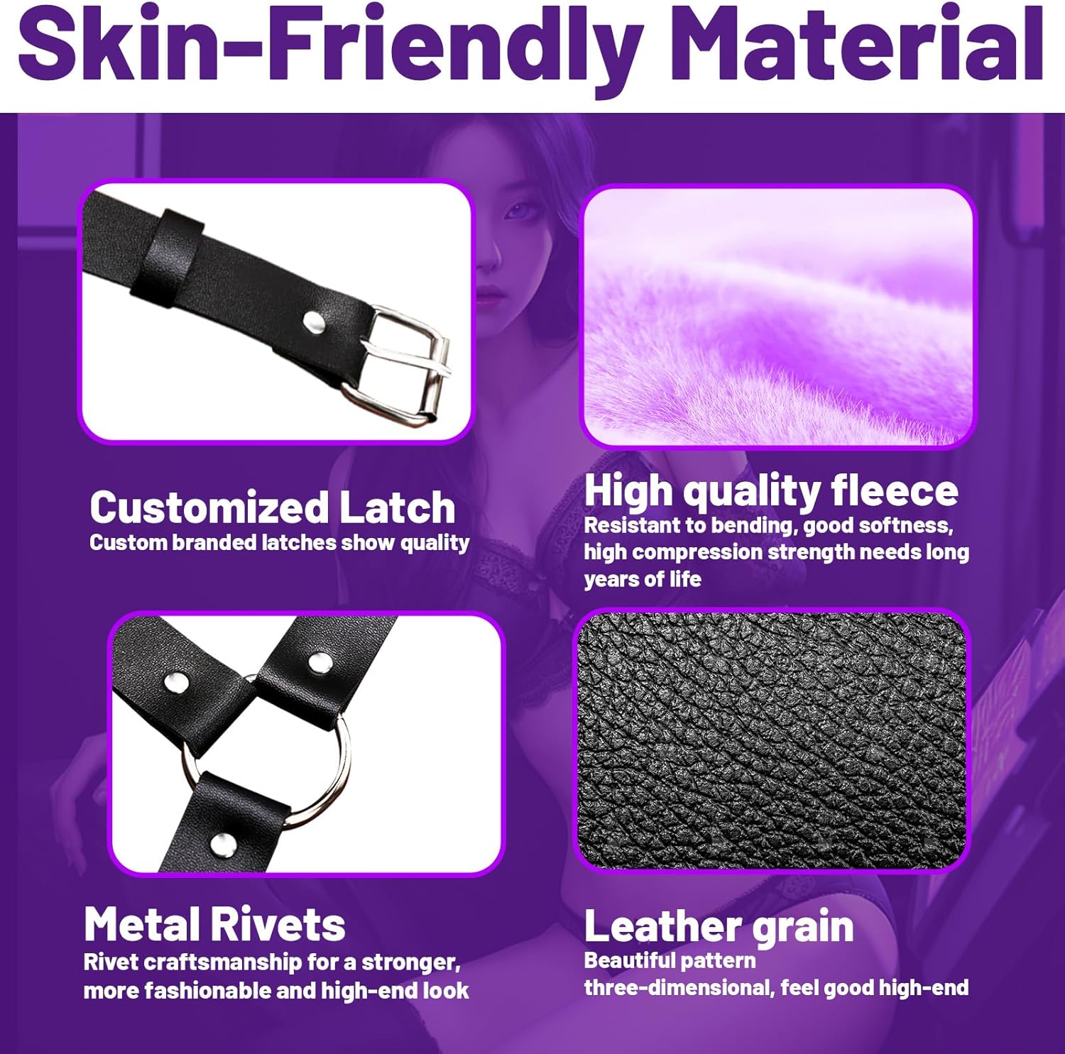 15 PCS BDSM Bondage Kit for Couples thumbnail 2