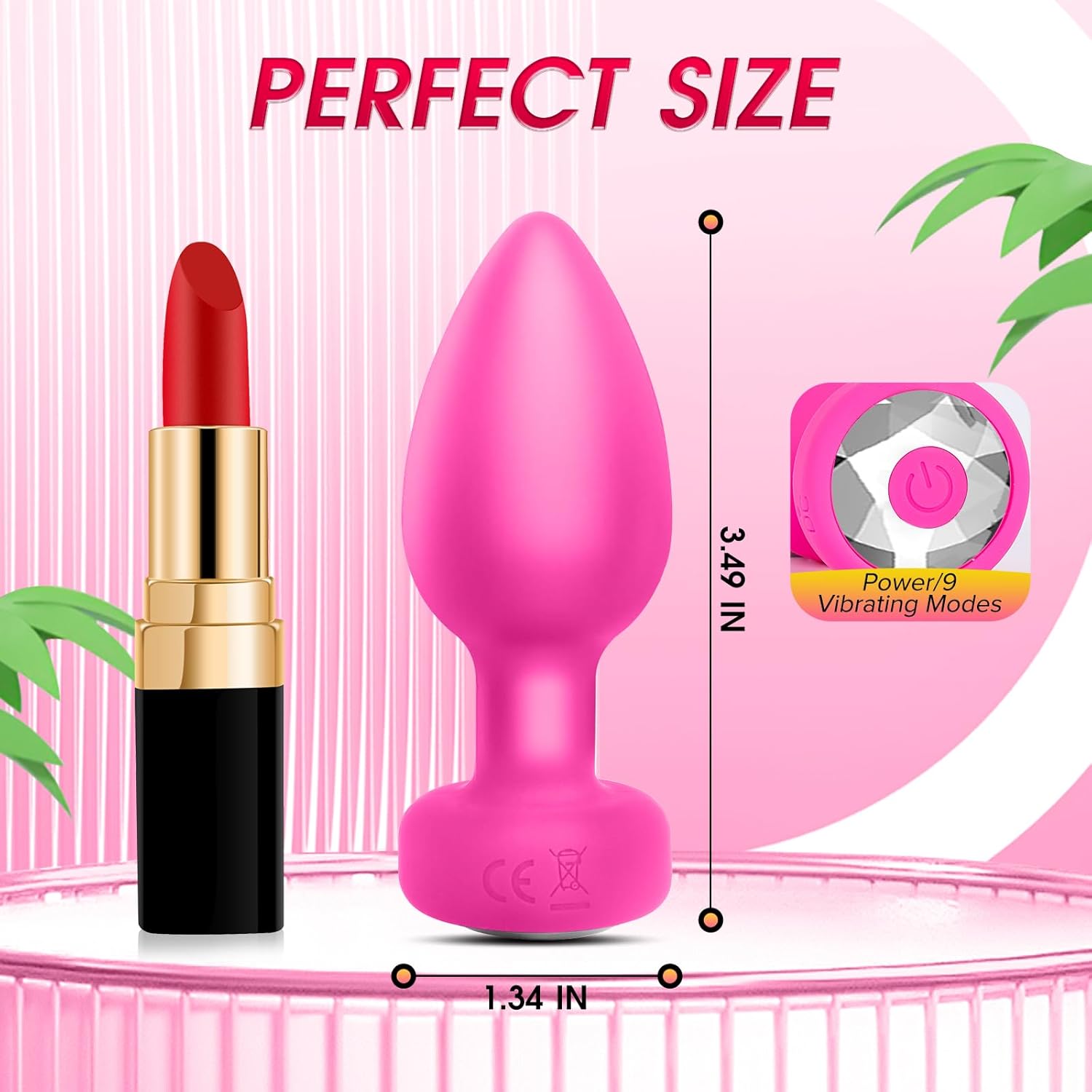 Wireless Remote Control Anal Plug thumbnail 3