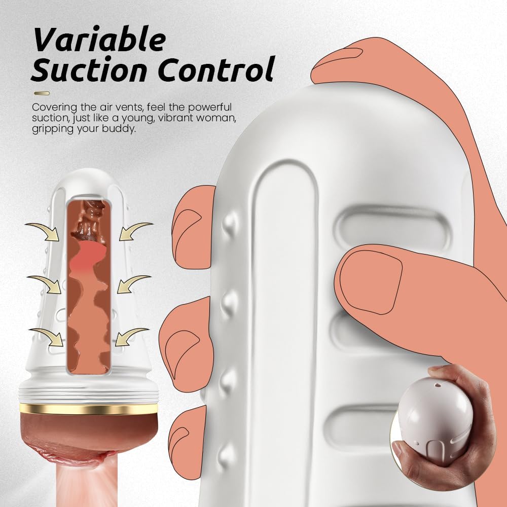 Realistic Male Masturbator with 7 Inch Sleeve thumbnail 2