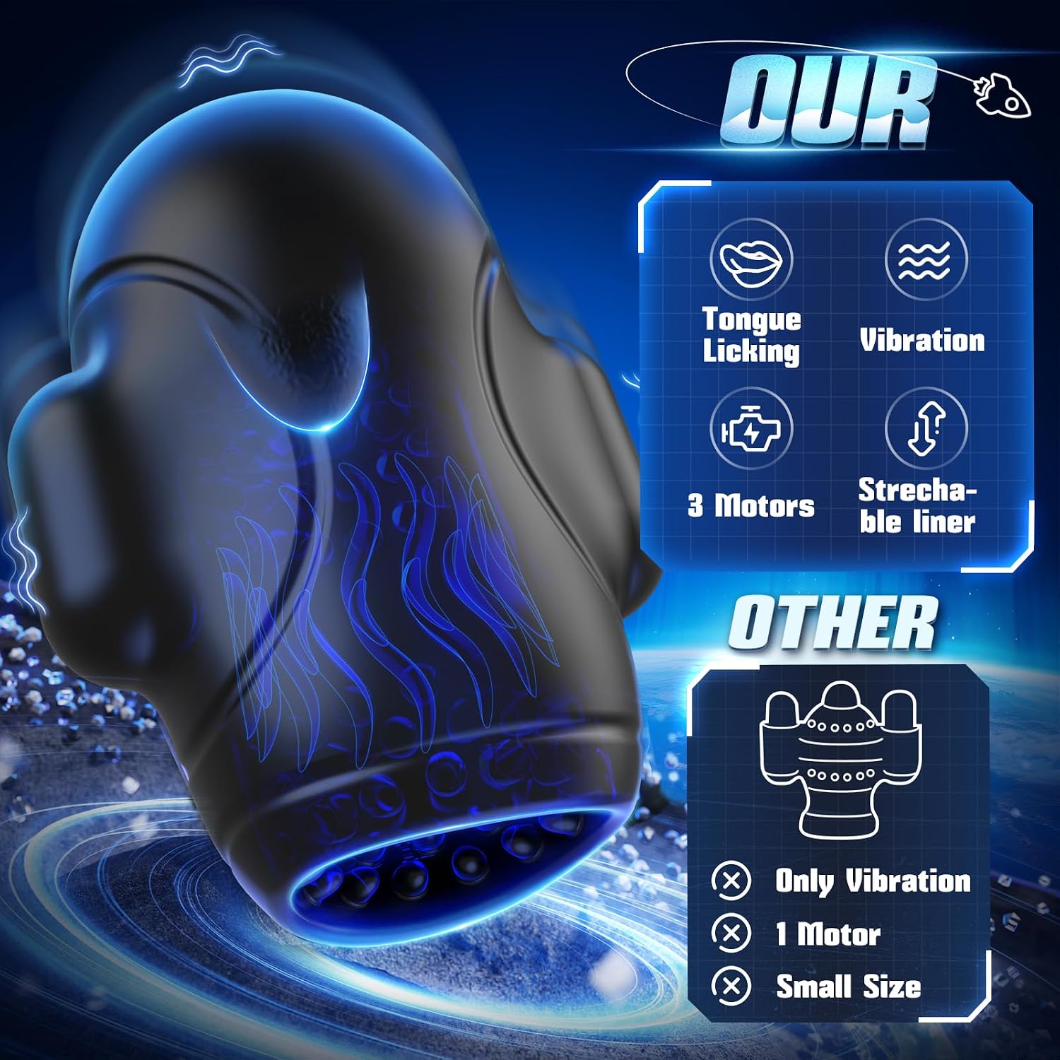 AI Sync Male Vibrator Adult Sex Toy thumbnail 3