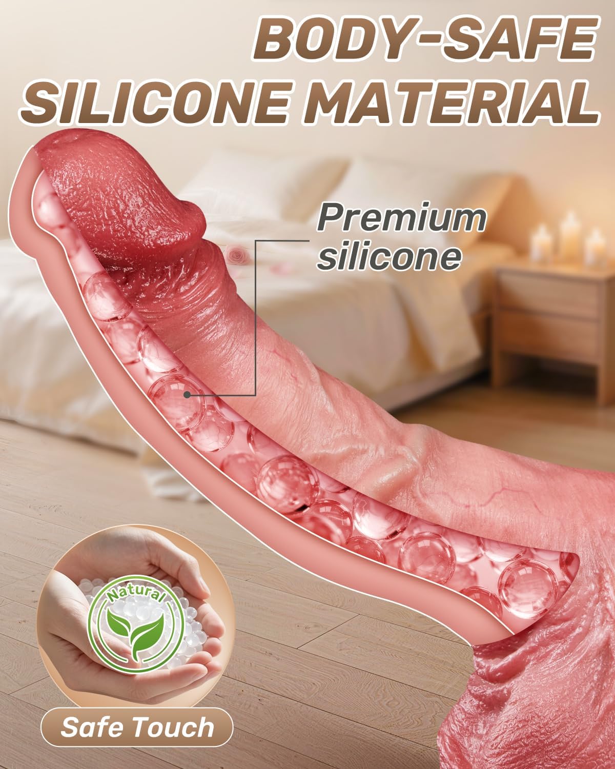 6 Inch Realistic Dildo Sex Toy for Women thumbnail 2