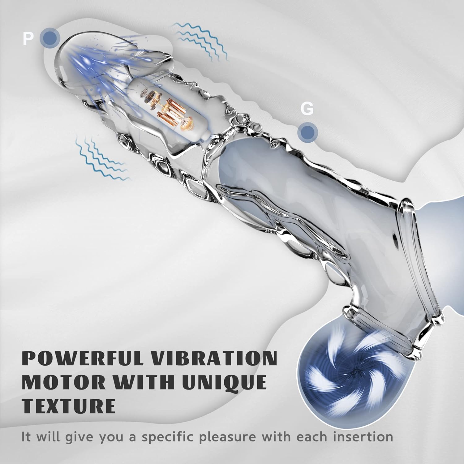 10 Inch Vibrator Penis Sleeve Sex Toy thumbnail 2