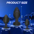 LED Color Anal Plug Vibrator Sex Toy thumbnail 3