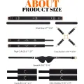 6PCS BDSM Bondage Kit with Adjustable Restraints thumbnail 2