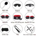 32 Piece BDSM Bondage Kit with Vibrator &amp; Restraints thumbnail 3