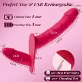 Vibrating Strap On Dildo Women Sex Toy with Harness thumbnail 2