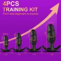 4 PCS Silicone Anal Plug Training Set for Beginners thumbnail 3