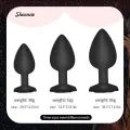 3 PCS Silicone Anal Plug Training Set for Couples thumbnail 2