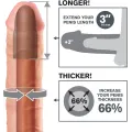 3 Inch Silicone Penis Sleeve Extender for Men thumbnail 3