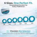 6 Pcs Comfortable Silicone Cock Ring Set for Men thumbnail 4