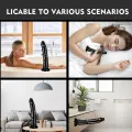 9 Inch Realistic Black Suction Dildo for Women thumbnail 2