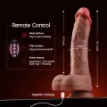 App Controlled Thrusting Dildo Vibrator Toy thumbnail 3