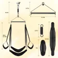 360° Rotating BDSM Sex Swing Chair for Couples thumbnail 2