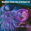 Silicone Cock Ring Set for Men with 4 Sizes thumbnail 2