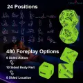 6 Piece For Couples Sex Dice Game Set thumbnail 2