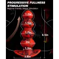 APP Controlled Thrusting Anal Beads Butt Plug thumbnail 2