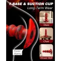 APP Controlled Thrusting Anal Beads Butt Plug thumbnail 3
