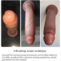 9 Inch Thick Silicone Dildo for Women thumbnail 2