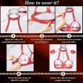 Adjustable BDSM Breast Restraint Harness Set thumbnail 2