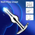 Small Metal Vibrating Butt Plug Adult Toy thumbnail 3