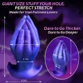 Large Silicone Anal Butt Plug Hand Dildo Toy thumbnail 3