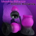 Hollow Expanding Butt Plug Anal Tunnel Plug thumbnail 2