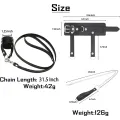 Leather BDSM Cock Ring Bondage Set for Couples thumbnail 3