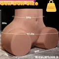 33 LB Realistic Big Butt Sex Doll for Men thumbnail 3