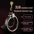 One Touch Lock Lightweight Chastity Cage thumbnail 3