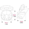Male Penis Cock Chastity Cage with Belt thumbnail 3