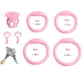 Male Penis Cock Chastity Cage with Belt thumbnail 2