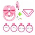 Inverted Resin Male Chastity Cage Sex Toys thumbnail 3