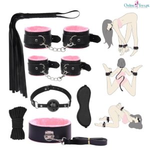 8 PCS BDSM Bondage Kit for Beginners