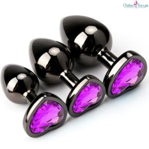 Metal Butt Plug Adult Trainer Kit Toy