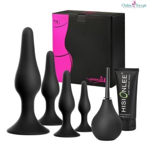 5 PCS Silicone Butt Plug Anal Training Kit