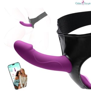 Adult Lesbian Strap On Dildo Harness Sex Toy