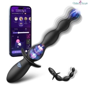 App Controlled Vibrating Anal Beads Massager for Beginners