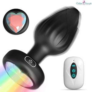 Remote Control Vibrating Anal Plug with 10 Modes
