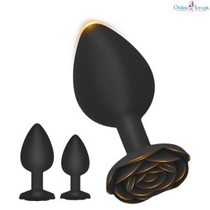 3 PCS Silicone Anal Plug Training Set for Couples