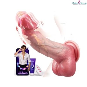 9 Inch Thrusting Dildo Vibrator Toy for Women
