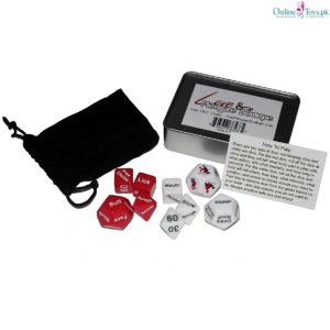 Spicy Couples Sex Dice Game Set