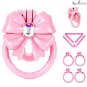 Inverted Resin Male Chastity Cage Sex Toys
