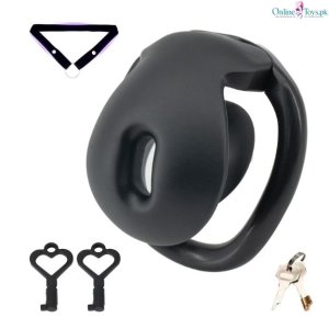 Inverted 3D Printed Male Chastity Cage